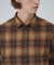 ブラッシュド オーバーチェック シャツ