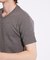 撚り杢ツイル Vネック 半袖 Tシャツ