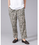ロンシャンプリント 総柄イージーパンツ