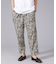 ロンシャンプリント 総柄イージーパンツ