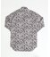 タイルカモフラージュプリントシャツ