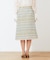 ファンシーツィードラップスカート