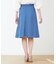 センタープリーツＡラインスカート