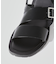 バックル ストラップ レザーサンダル
