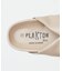 ●PLAKTON ツイストベルト フットベッドサンダル