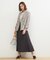 ウールライクプリーツスカート
