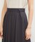 ウールライクプリーツスカート