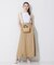 【セットアップ対応】ストレッチリネンサスペンダースカート