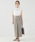 ラメリネンスリットスカート