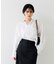 【一部店舗限定】スリーブデザインスキッパーブラウス