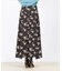 フラワープリントスカート