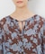 フラワー楊柳2WAYブラウス