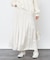 グロスデシンゴムギャザースカート