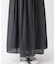 グロスデシンゴムギャザースカート