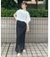 楊柳シアーロングスカート