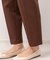 ウールタッチテーパードパンツ
