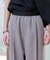 ウエストゴム ワイドバレルパンツ