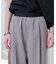 ウエストゴム ワイドバレルパンツ