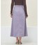 ウール混セミフレアスカート