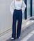 ハイウエストサスペンダーワイドパンツ