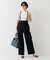 サスペンダー付き2WAYワイドパンツ