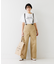 サスペンダー付き2WAYワイドパンツ