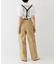 サスペンダー付き2WAYワイドパンツ