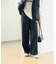 ウールライクイージーストレートパンツ