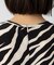 ゼブラプリントワンピース