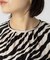 ゼブラプリントワンピース