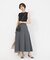 シェルタリングアシメフレアスカート