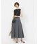 シェルタリングアシメフレアスカート