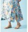 フラワープリントスカート