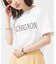 CHGNON　ロゴターンバッグTシャツ