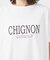 CHGNON　ロゴターンバッグTシャツ