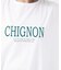 CHGNON　ロゴターンバッグTシャツ