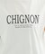 CHGNON  ロゴノースリーブＴシャツ