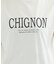 CHGNON  ロゴノースリーブＴシャツ