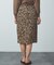 【MICA＆DEAL（マイカ＆ディール）】レオパードタイトスカート