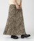 レオパードマーメイドスカート