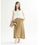 コットンツィストドライフレアスカート