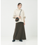 フレアロングスリットスカート