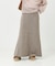 フレアロングスリットスカート
