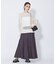 レーヨンリネンフレアスカート
