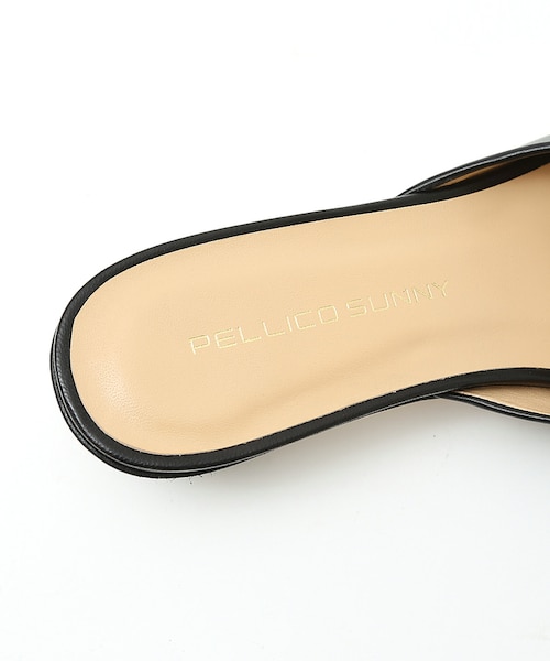 【PELLICO】ワイドスクエアミュール PELLICO SUNNY/ペリーコサニー】スクエアトゥミュール｜デザイン