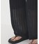 【セットアップ対応】麻混レーシーニットパンツ