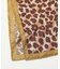 【manipuri／マニプリ】　フード付スカーフ 　レオパード