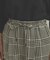 ビッグチェックドロストパンツ