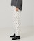 ドットサイドスリットイージーパンツ