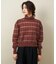 チェックモヘアニットプルオーバー